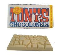 34 onces poids total | 180 grammes Total, Tony'S Chocoloney | Barre De Chocolat Blanc | Tony'S Chocoloney Blanc | Chocolat Au Commerce Équitable | 6