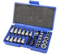 34 Pcs Clés à douille torx clés à Douille torx E Type Sockets entraînement 3-8"" 34pcs à447