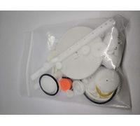 34 Types De Sac D’engrenage à Crémaillère Et Pignon Modèle De Jouet Poulie Réducteur à Vis sans Fin en Plastique Kit De Bricolage