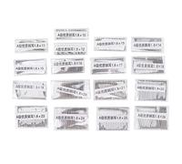 340 pièces de goupilles de barrette à ressort pour montre, acier inoxydable 1,8 mm, haute résistance, tailles variées ; outil de barrette à ressort pour la réparation des bracelets