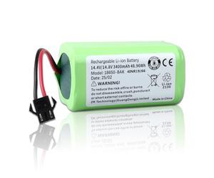 3400mAh 14.4V Li-ION Batterie de Remplacement Compatible avec Ecovacs Deebot N79 N79S DN622 & Eufy RoboVac 11, 11S, 11S Plus, 11SMAX, 12, 15C Max, 30, 30C, 35C, G10 Hybrid, G20 G30 G35 G40 Aspirateur