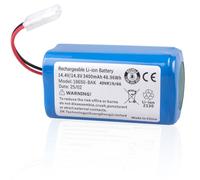 3400mAh Batterie Compatible avec Rowenta Tefal Explorer Series 20 40 60, Rowenta RS-RT900866, Xiaomi Mi G1, MJSTG1, H18650CH-4S1P, Robot Vacuum E12, Panesonic MC-WRC53, Puppy R30/R30 Pro/R35