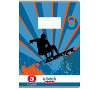 [Ref:340406-3] HERLITZ Lot de 3 cahiers x.book, A4, linéature 40 / quadrillé