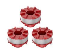 3405096 Lot de 3 bobines de débroussailleuse sans fil pour débroussailleuse Einhell GE-CT 36/30 LI E SOLO AGILLO 36/255 BL, AGILLO 18/200, 2 mm de diamètre et 8 m de long