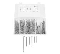 340pcs / set kit d'assortiment à broches Cotter 6 tailles m1.5x25 m2.5x25 / 40 m3x30 / 40 m4x60 pour l'atelier de garage de camions de voiture