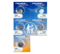 # 341 Renata Piles de montre 5 pcs