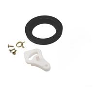 34100 Kit de valve de chasse d'eau pour toilettes Thetford Aqua-Magic RV Style Lite, comprend une valve d'eau, un anneau d'étanchéité, des boulons et une pince pour une prévention fiable des fuites