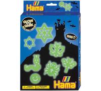 [3414] Hama Bte de 1500 perles à repasser MIDI 5 mm Phosphorescente