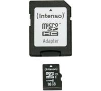 3423470 Micro Carte Sdhc Uhs-I Classe 10 16 Go Noir