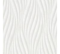 34258 - Le Nouveau Livre De Design Papier Peint Rayé Géométrique Blanc Galerie