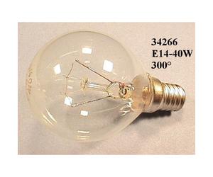 34266. AMPOULE FOUR E 14 40 W 230 V 300°