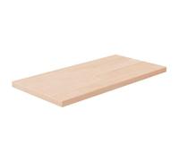 342920 vidaXL Panneau d'étagère 40x20x1,5 cm Bois de chêne massif non traité