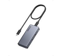 343 Hub Usb C (7 En 1, Double Hdmi 4K) Avec Alimentation 100 W, Deux Ports Hdmi 4K, 1 Port Usb-C En Amont, 3 Ports De Données Usb-A Et Usb-C 5 Gbit/S Pour Ordinateur Portable Dell, Thinkpad[Z1440]