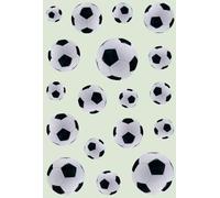 [3434-5] HERMA Lot de 5 Autcollants DECOR "Ballons de football" 3 feuilles de 18