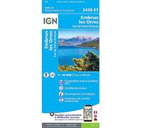 3438ET Embrun les orres lac de serre-poncon