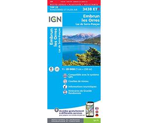 3438ETR Embrun - les orres lac de serre poncon - resistante