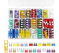 344 pièces voiture fusibles boîte profil lame Type voiture fusible assortiment ensemble Auto camion lame 2/3/5/7.5/10/15/20/25/30/35/40A fusible Câblage de protection
