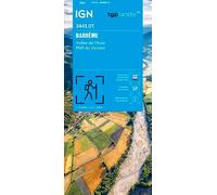 IGN 3441OT Barrême – Vallée de l'Asse PNR du Verdon