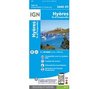 3446ot hyeres/ile porqueroles - T3446 - Collectif - Ign Institut Geographique National - Atlas / carte