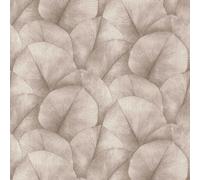 34599 - Mural En Feuille De Palmier Répétable Kumano Brun Galerie Papier Peint