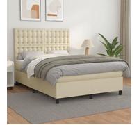 Vidaxl Cadre De Lit Sans Matelas Noir 160x200 Cm Similicuir Noir