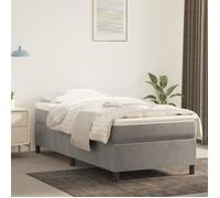 vidaXL Sur-matelas 90x200x5 cm, soutien moelleux, housse protège-matelas blanc