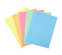 Exacompta Chemise à un rabat Nature Future® Jura 200 feuilles A4 24x32 cm carte pastel Lot de 100