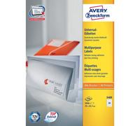 [3489] AVERY ZWECKFORM Boite de 3000 Etiquettes universelles 70 x 29,7 mm sur...