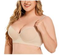 34A-50F Grand Passager à Terre Poitrine Push Up pour Les Femmes Bra de Tous Les Jours Bra Bralette Bralette Cup Mince Lingerie