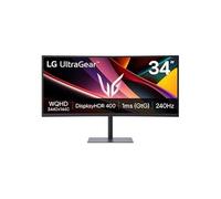 LG Moniteur Gaming UltraGear 34G630A-B 34" incurvé WQHD 3440 x 1440 240Hz 1ms DisplayHDR 400