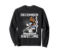 34th Birthday Bear Legends December 1991 34 Years Old Men Sweatshirt