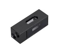 35 * 12.5 * 12.5mm Quartz Light-Blocking Four-Way Flow Cell, Environmental Online Monitoring Equipment Vessel