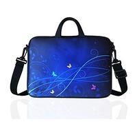 35,6 cm en néoprène pour ordinateur portable Sac à bandoulière Case Sleeve pour 13 13.3 14 35,8 cm pouces ordinateur portable/Chromebook bleu