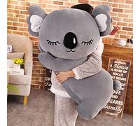 35-75 cm Nouvelle Arrivée Géant Taille Koala Ours Dormir Oreiller Doux en Peluche Jouet Koala Ours en Peluche Jouet Enfant Cadeau Nouveau Cadeau d'anniversaire 75 cm Gris