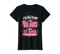 35 Ans Cadeau Anniversaire Original Femme Amie Humour T-Shirt
