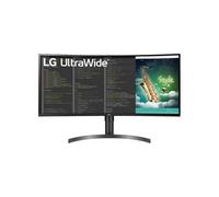 ECRAN LG 35 incurvé 21:9 5ms UltraWide 3440x1440 300cd/m² 2xHDMI Displayport USB HPs FreeSync pied reglable en hauteur 35WN75CP-B - Neuf