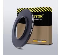 35 mm to 37 mm Lens Adapter, for 35 mm Lens to 37 mm Filter Adapter, Compatible with All 37 mm Filter Accessories