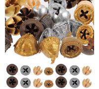 35 Pièces Fruits D’Eucalyptus Séchés pour Noël, Décor Classique | Accroche Multi-surfaces, Aspect Lisse et Solide, pour Couronnes Diy, Vase, Fenêtre, Bureau Style Aléatoire