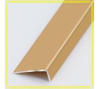 35" Stair Nosing Strip Outdoor Stair Edge Protector L-Molding Stair Edging Non-Slip Step Edge Trim Strips For Wood/Vinyl/Tile Stairs(Gold,20 * 35mm-90cm)(Gold,12 * 28mm-90cm)