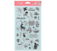 35 Tampons Crystal® Folk - Draeger Paris white G