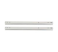 350 mm de longueur 27 mm de largeur 3 fois le support complet du côté côté double couche à double couche glissement pour les armoires et les meubles