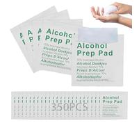 350 Pièces Lingette Alcoolisée, Alcohol Pad, Emballage Individuel | Lingette Alcool, 70 % D'alcool, Usage Polyvalent, Indispensable pour La Maison et Le Bureau (5×5cm)