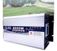 3500W 4000W 5000W 6000W 8000W 12000W 16000W Convertisseur Pur Sinus DC 12V/24V/48V/60V/72V à AC 220V/230V Power Inverter Prises AC Transformateur Onduleur pour RV Voiture Camion(6000W,72Vto110V)
