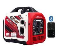 3500W Générateur Inverter électrique Bluetooth Essence/GPL Groupe électrogène Onduleur Silencieux Portable for Camping rouge G