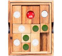 350110 Khun Phaeng L'âne Rouge Fuite De La Prison Casse Tête Évasion Jeu En Bois Jeu De Stratégie À Partir De 10 Ans