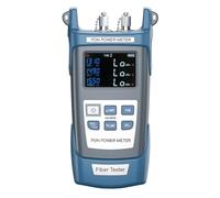 -350A PON Optical Power Meter SCAPC FTTX//OLT 1310/1490/1550nm Handheld PON OPM Fiber Optic Cable Testing Tool