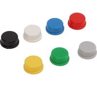 350Pcs Bouton Poussoir Capuchons Industriel Momentané Contrôle Tactique 7 Couleurs pour Breadboard A24