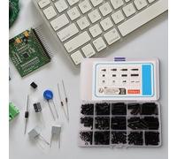 350pcs Noir Nylon Hexagonal Entretoises Non Filetage Kit pour Electronique, Carte Mère, PCB, Drones & Robotique - Comprend Entretoises Mâle/Femelle, Vis