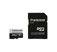 350V - Carte mémoire flash (adaptateur SD inclus(e)) - 256 Go - UHS-I U3 / Class10 - microSDXC UHS-I