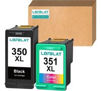 350XL 351XL Cartouches d'encre de Remplacement pour HP 350 351 Deskjet D4260 D4360 D5360 Officejet J5780 J6410 Photosmart C4280 C4380 C4480 C4580 C5180 C5280